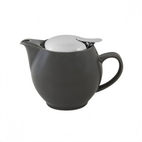 Teapot - Slate, 350ml from Bevande. made out of Porcelain and sold in boxes of 1. Hospitality quality at wholesale price with The Flying Fork! 
