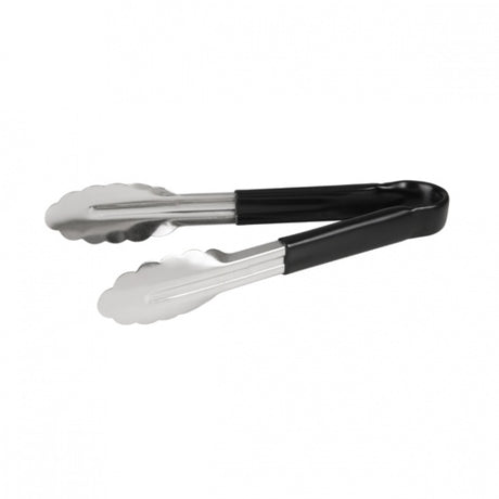Tong - S-S, Black, 230mm from Chalet. Sold in boxes of 1. Hospitality quality at wholesale price with The Flying Fork! 
