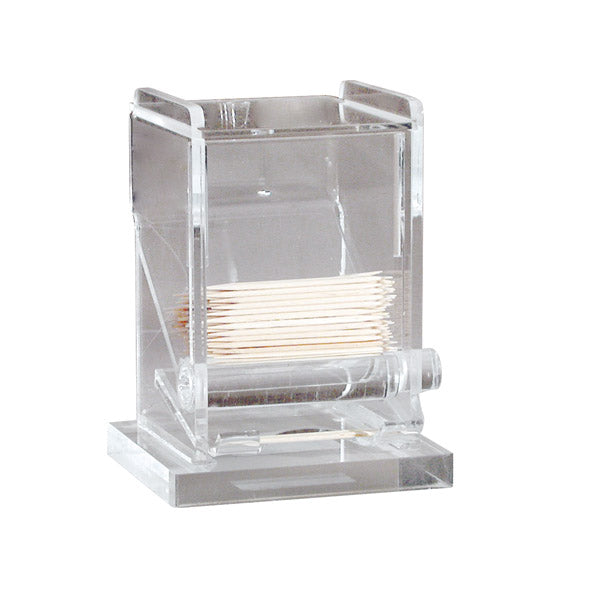 Toothpick Dispenser - Acrylic, 95 x 85 x 130mm from TheFlyingFork. Sold in boxes of 1. Hospitality quality at wholesale price with The Flying Fork! 