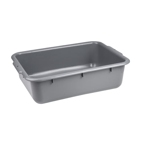 Tote Box - Plastic, Grey, 530 x 385 x 145mm from TheFlyingFork. Sold in boxes of 1. Hospitality quality at wholesale price with The Flying Fork! 