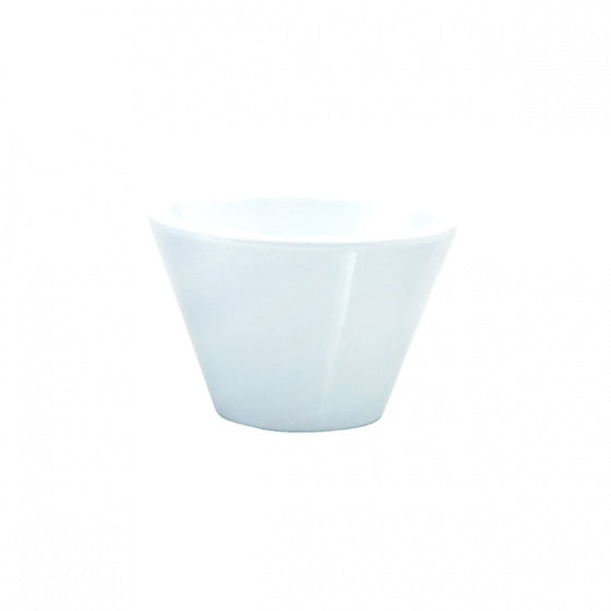 V - Shape Bowl - White, 130 x 90mm from Ryner Melamine. Sold in boxes of 6. Hospitality quality at wholesale price with The Flying Fork! 