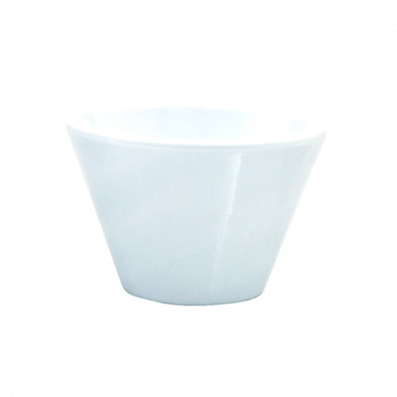 V - Shape Bowl - White, 177 x 130mm from Ryner Melamine. Sold in boxes of 6. Hospitality quality at wholesale price with The Flying Fork! 