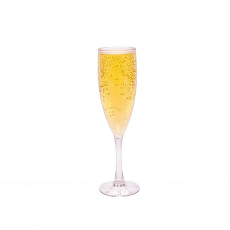 Flute (Dri-006) - 170mL, Riviera from Viva. made out of Polycarbonate and sold in boxes of 24. Hospitality quality at wholesale price with The Flying Fork! 