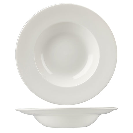 Wide Rim Bowl - 280mm from Churchill. made out of Porcelain and sold in boxes of 12. Hospitality quality at wholesale price with The Flying Fork! 