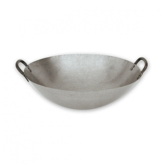 Wok Round Bottom - Iron, 360mm from TheFlyingFork. Sold in boxes of 1. Hospitality quality at wholesale price with The Flying Fork! 