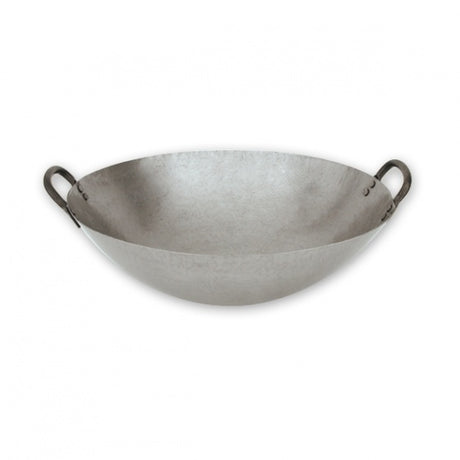 Wok Round Bottom - Iron, 450mm from TheFlyingFork. Sold in boxes of 1. Hospitality quality at wholesale price with The Flying Fork! 