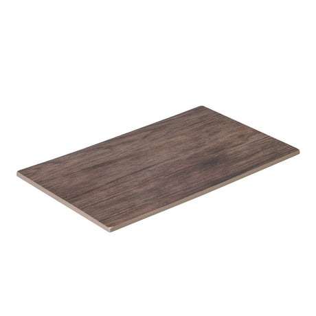 Wood Deco Rect Board - 250 x 150mm from Ryner Melamine. Sold in boxes of 6. Hospitality quality at wholesale price with The Flying Fork! 